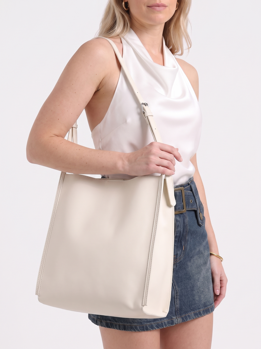 Beatrix Minimalist Structured Tote Bag