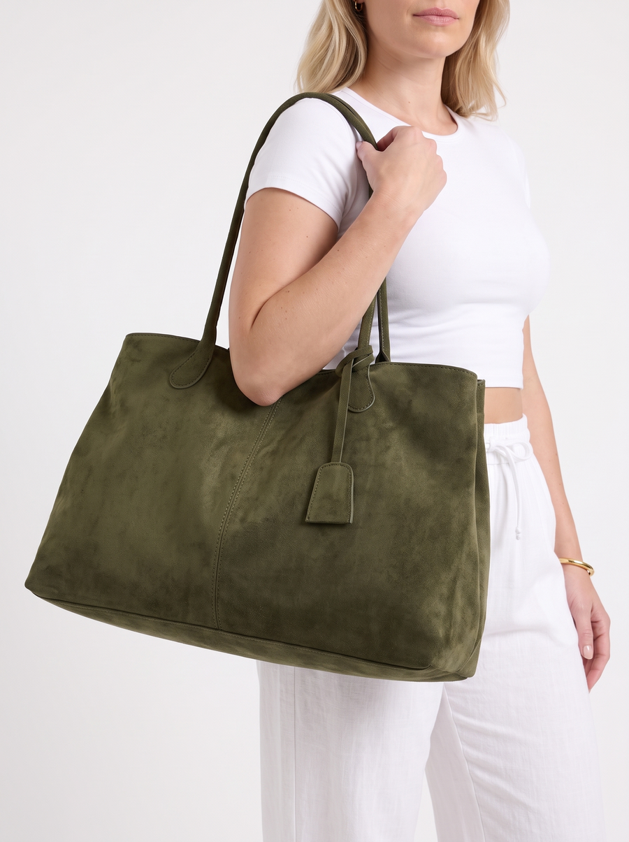 Leandra Large Slouchy Tote Bag