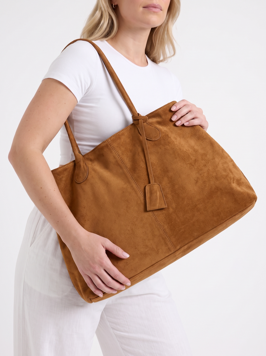 Leandra Large Slouchy Tote Bag