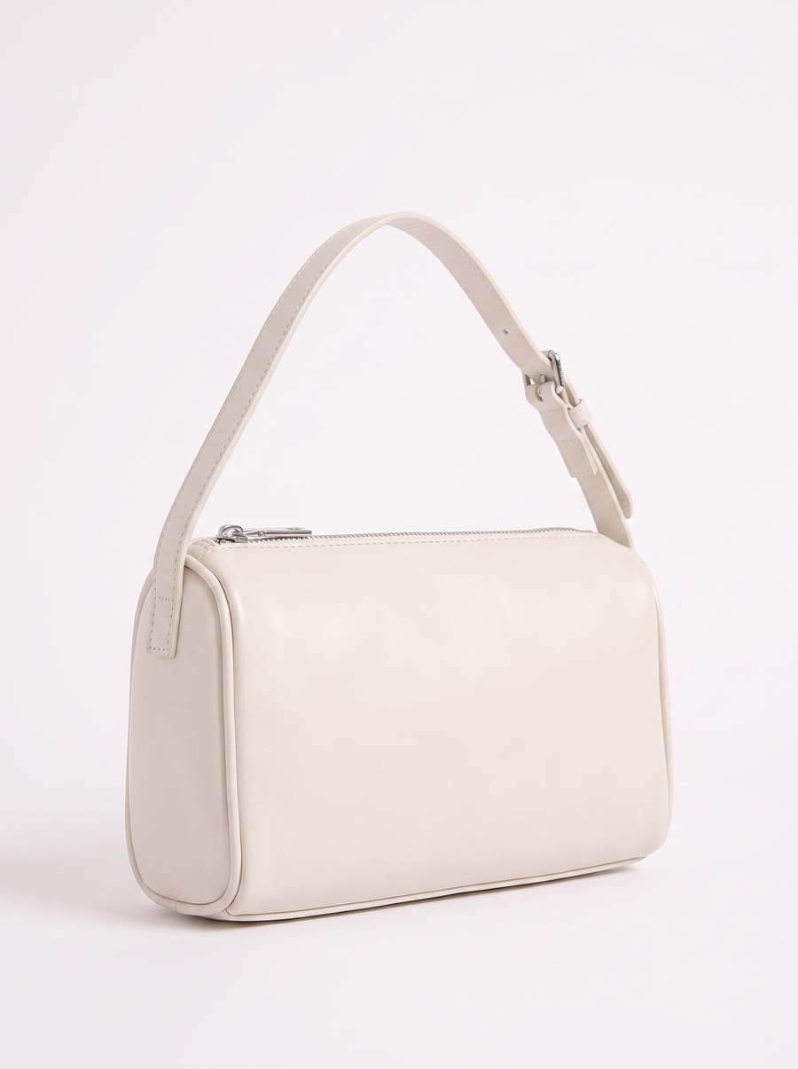 Marion Pebbled Barrel Shoulder Bag
