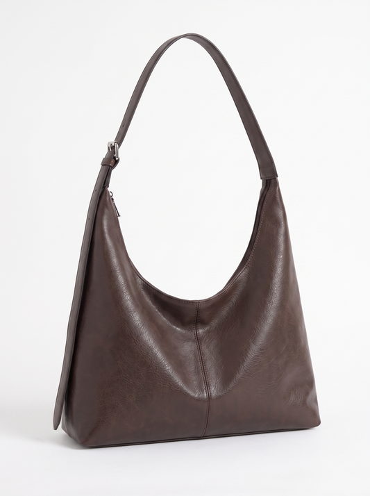 Frida Slouchy Half Moon Hobo Bag