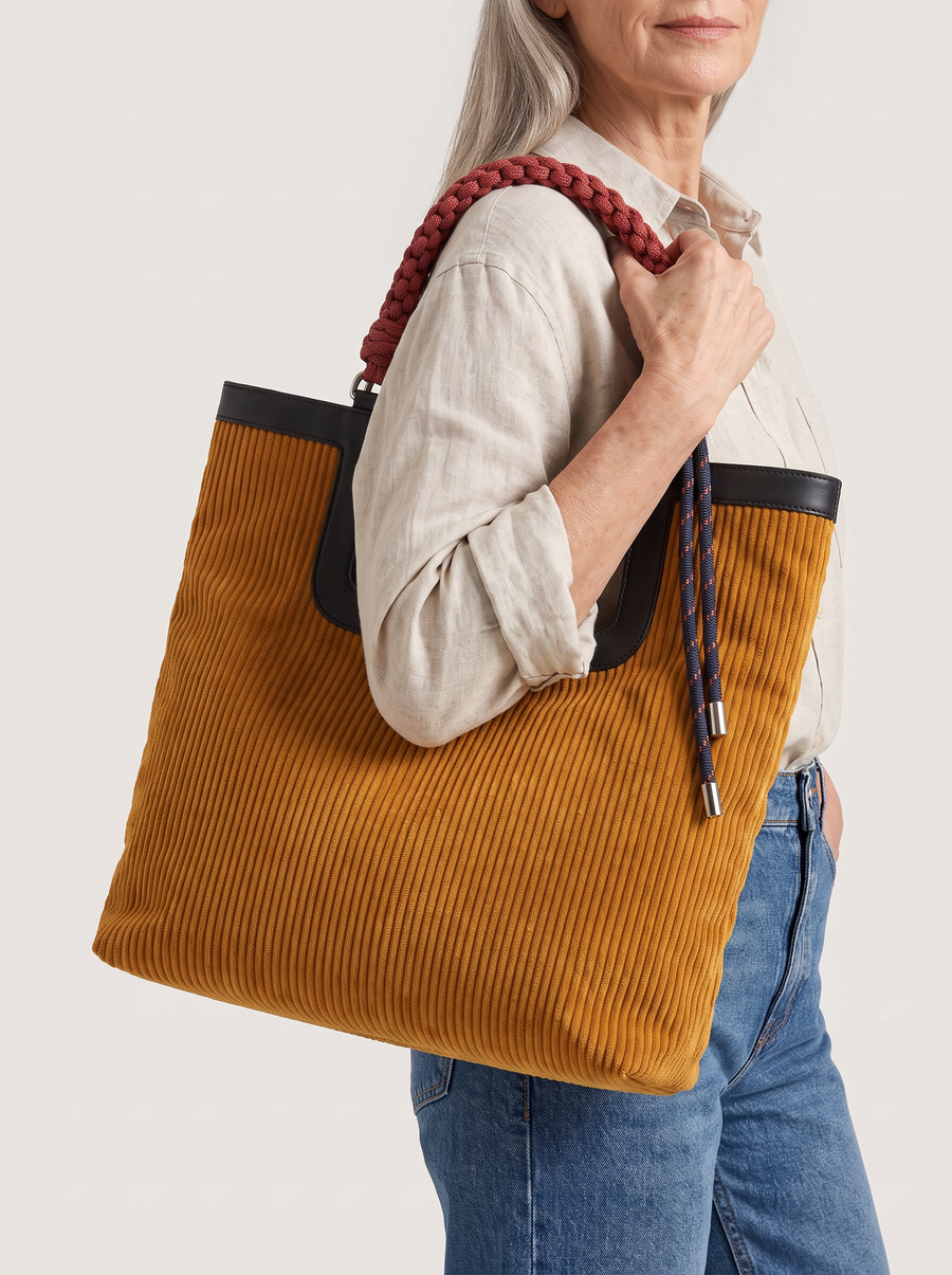 Bonendis Cord-Shopper - getragen