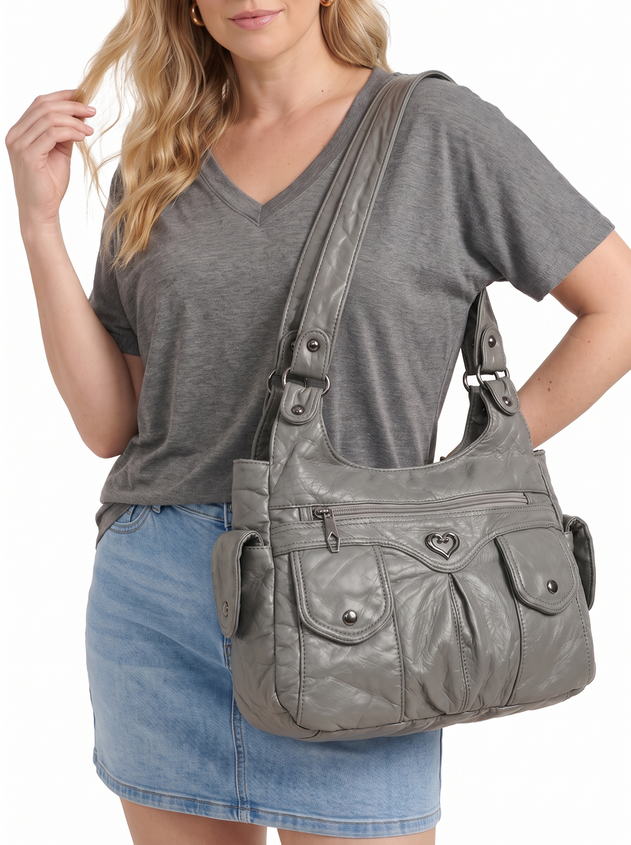 Marla Multi Pocket Shoulder Bag