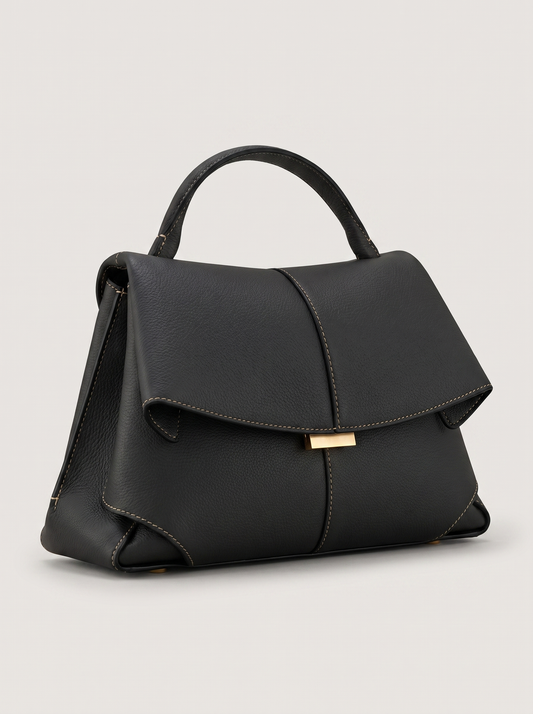 Elan Luxus-Ledertasche - Front