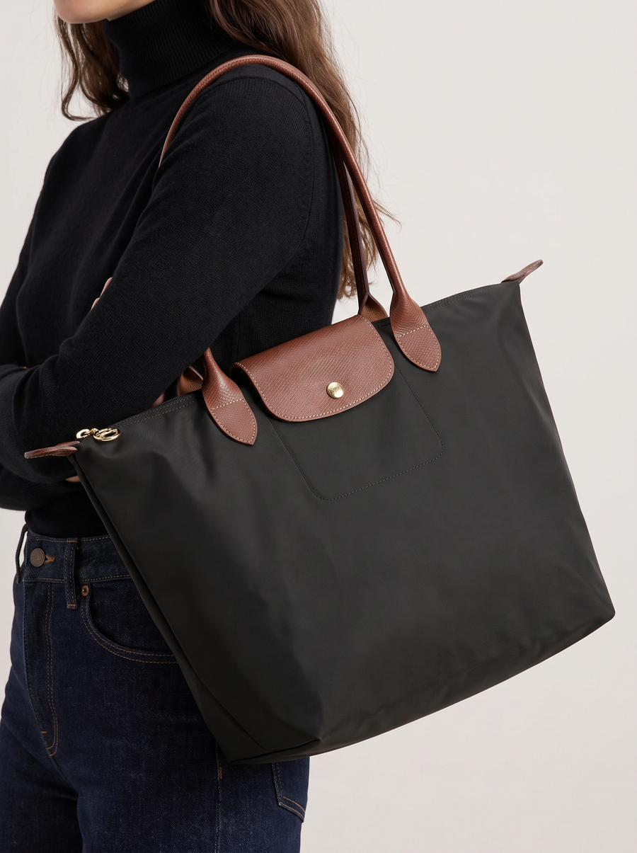 Nola Flap Pocket Zip Shoulder Bag