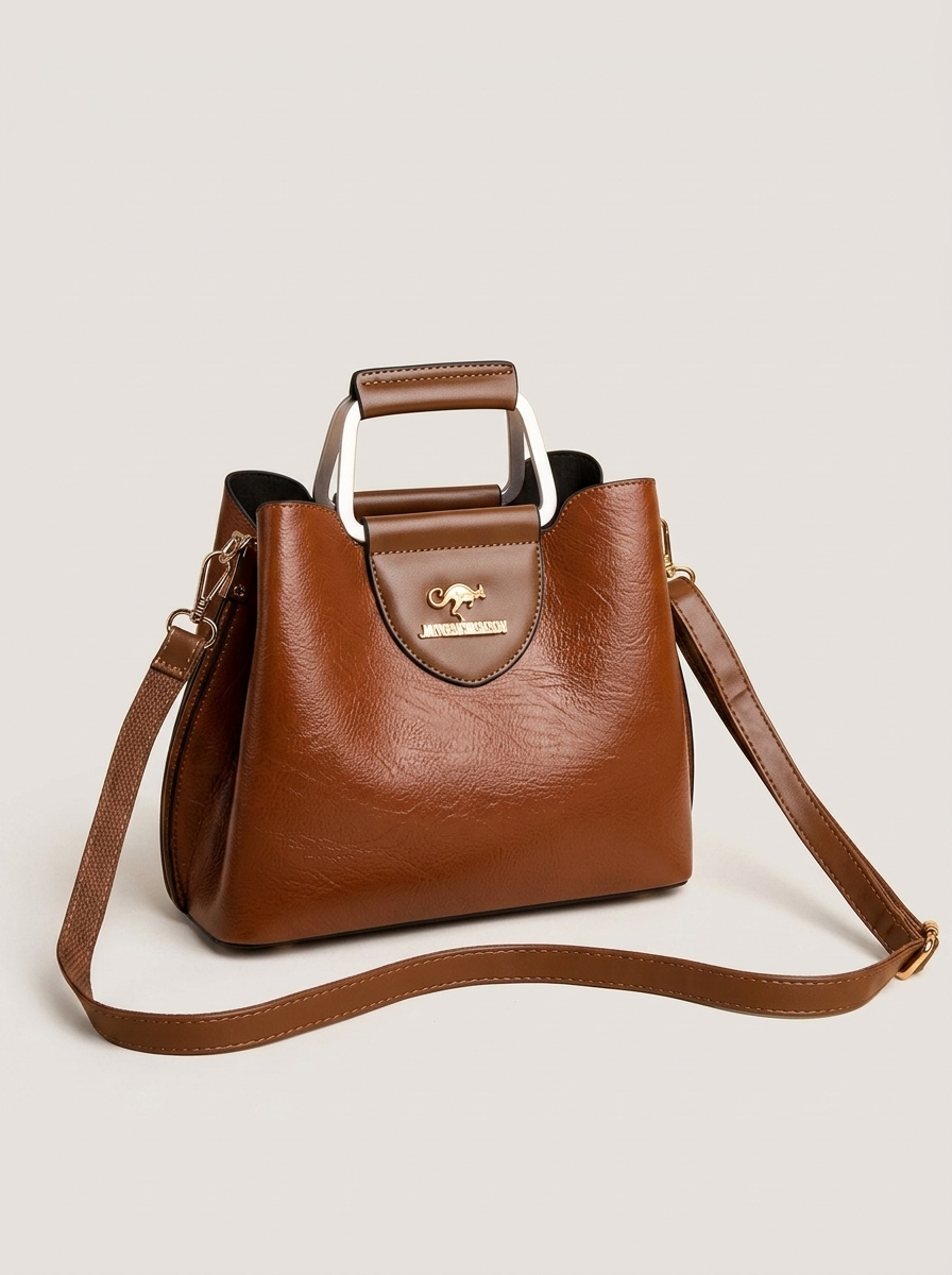 Anna Henkeltasche Braun