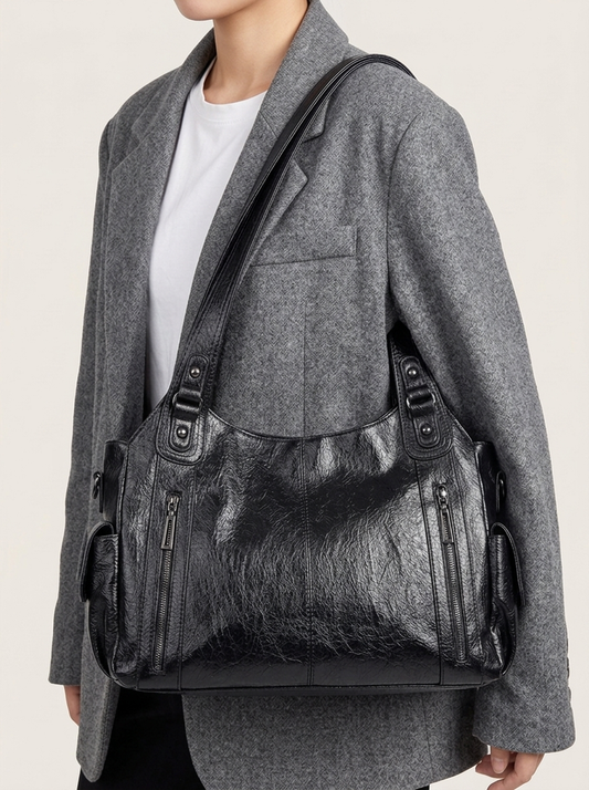 Bibi Shopper Schwarz am Modell
