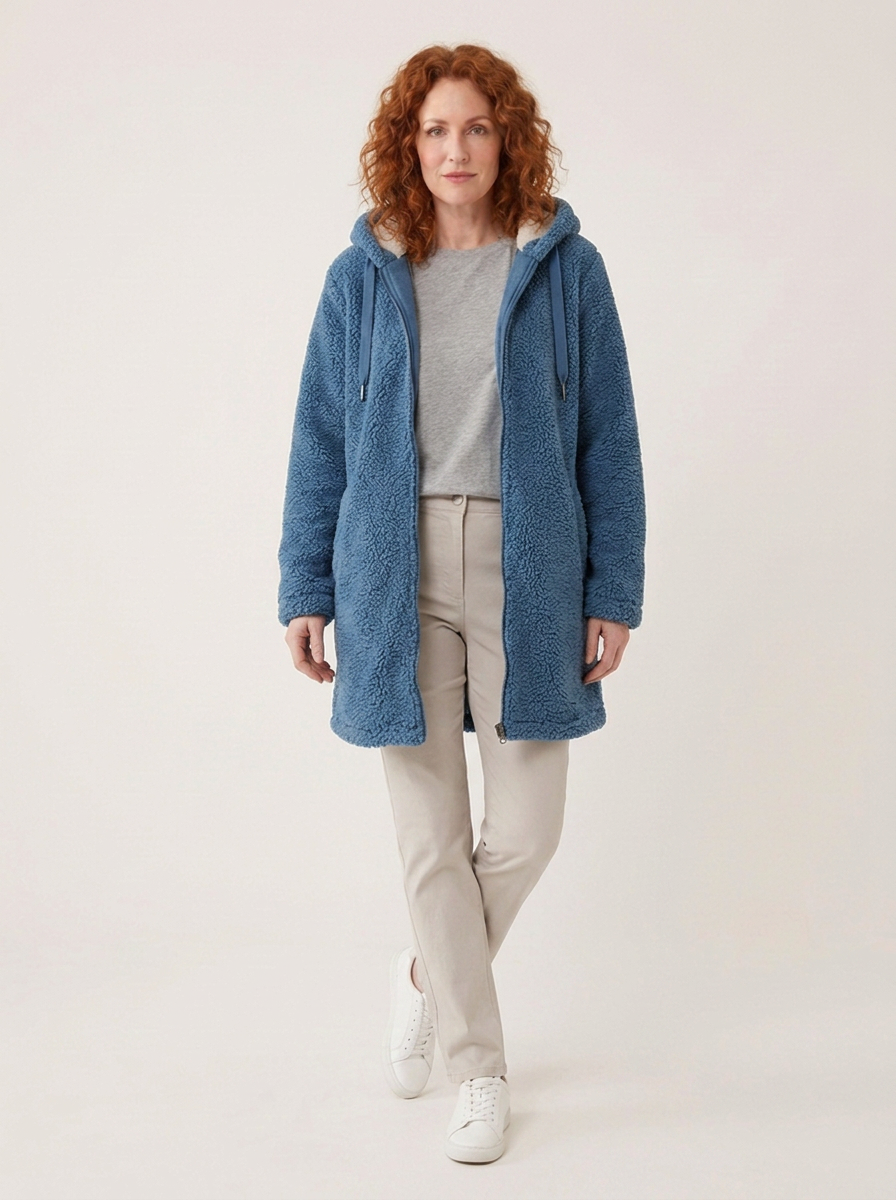 Dagmar Fleecejacke Blau
