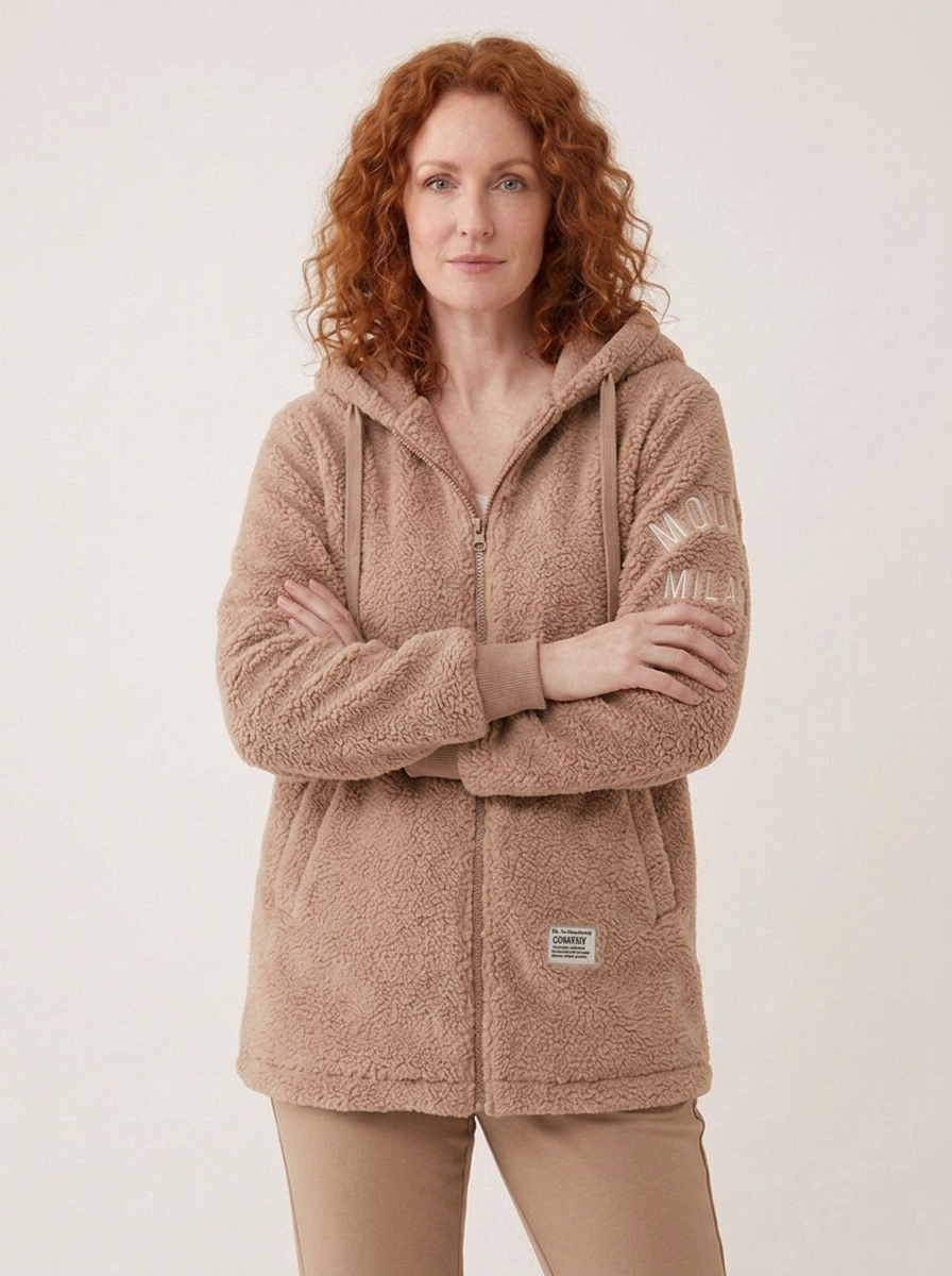 Dagmar Fleecejacke Khaki