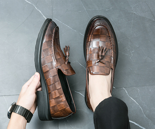 Lennart - Leather loafers - Tassel shoes