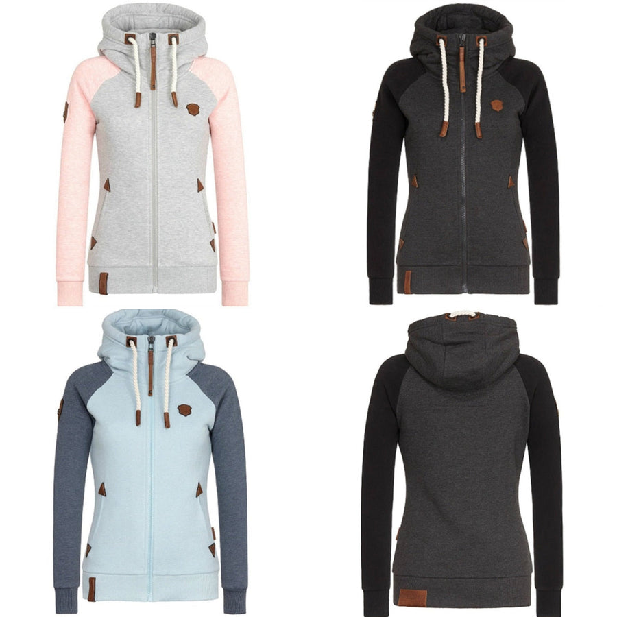Winifred Fitted Hooded Zip Jacket