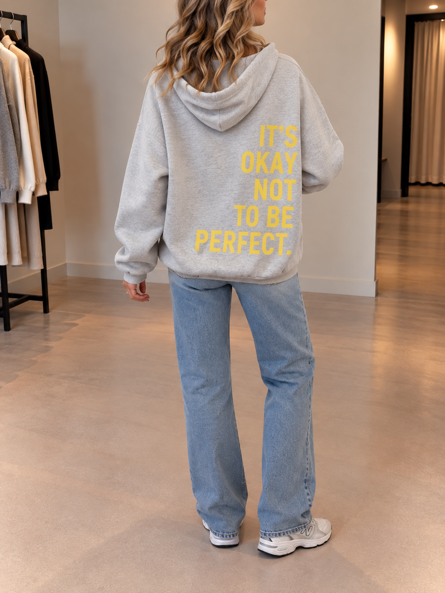 Jule Back Slogan Hoodie