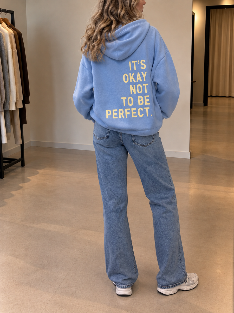 Jule Back Slogan Hoodie