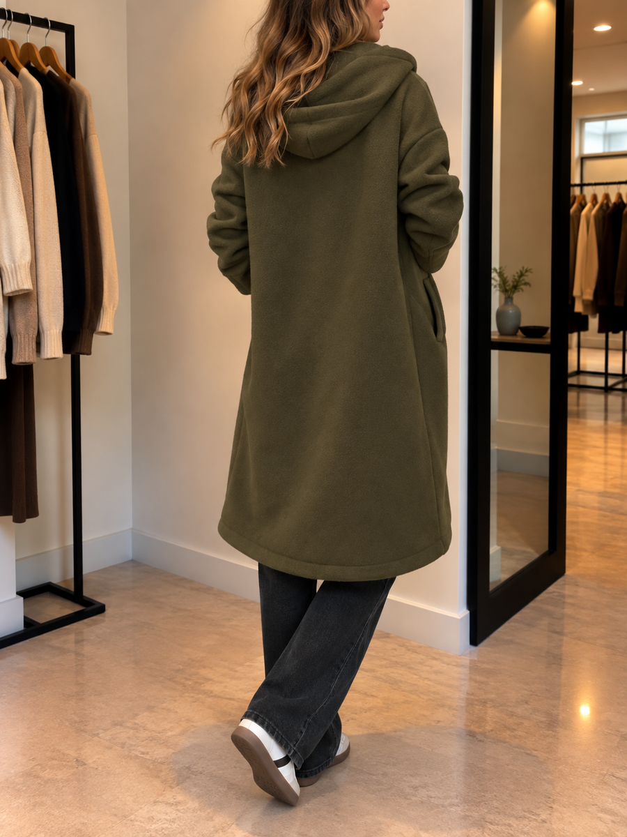 Juna Longline Zip Up Hoodie