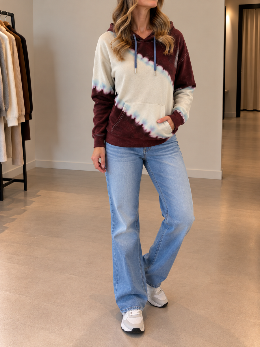 Doutzen Relaxed Drawstring Hoodie
