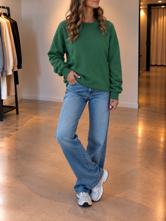 Zora Classic Raglan Crew Neck Sweatshirt
