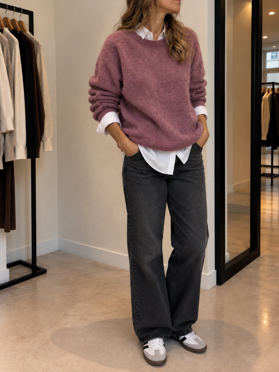 Andrina Oversized Longline Knit Sweater