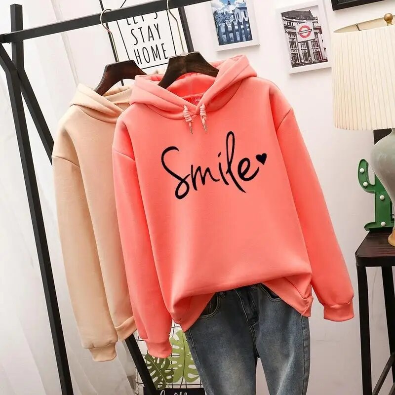 Ghislaine Loose Fit Smile Hoodie
