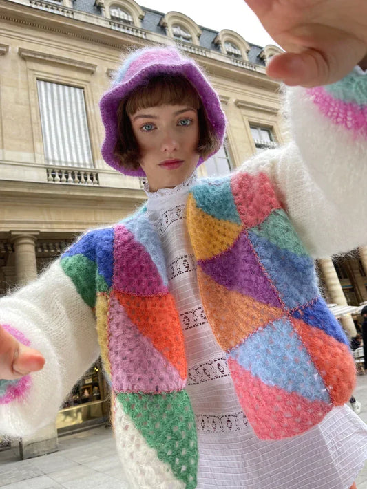 Isaline Colorful Knit Sweater