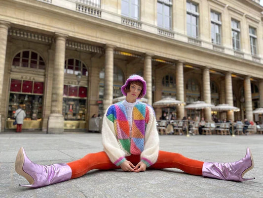 Isaline Colorful Knit Sweater