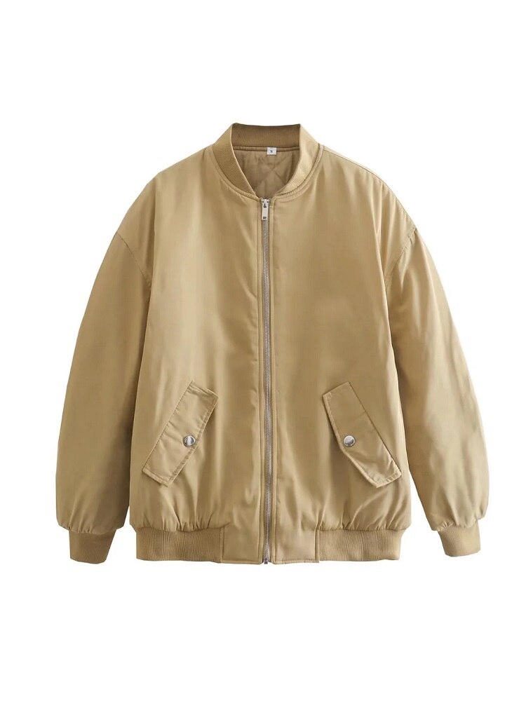 Ersilia Oversized Bomber Jacket