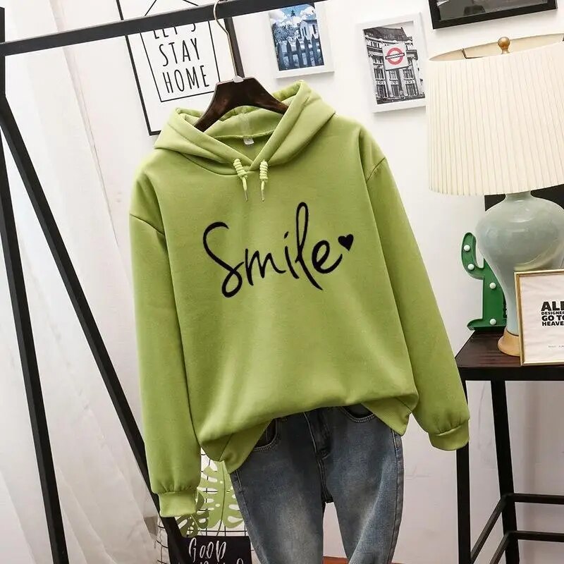 Ghislaine Loose Fit Smile Hoodie
