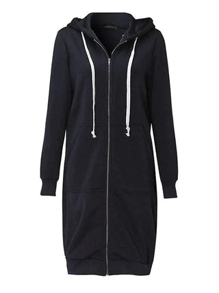 Ember - Zip-up hoodie - Knee-length