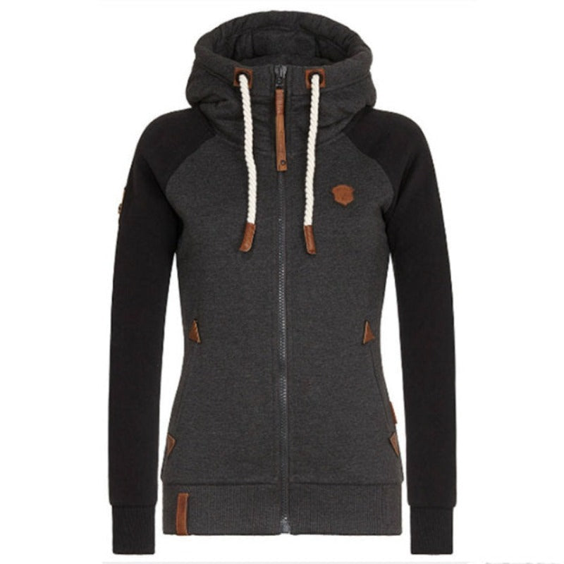Winifred Fitted Hooded Zip Jacket