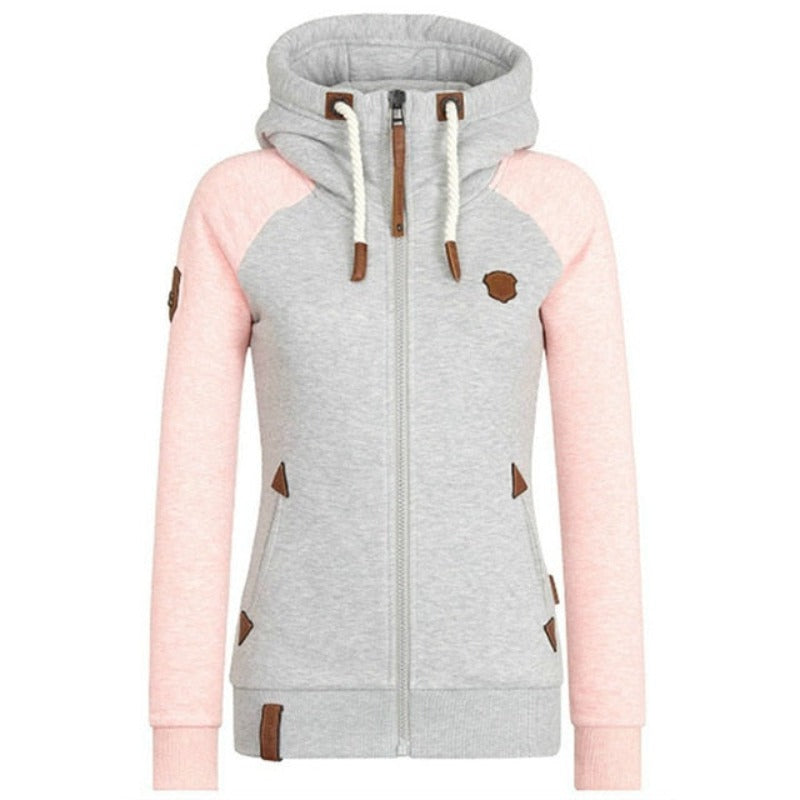Winifred Fitted Hooded Zip Jacket
