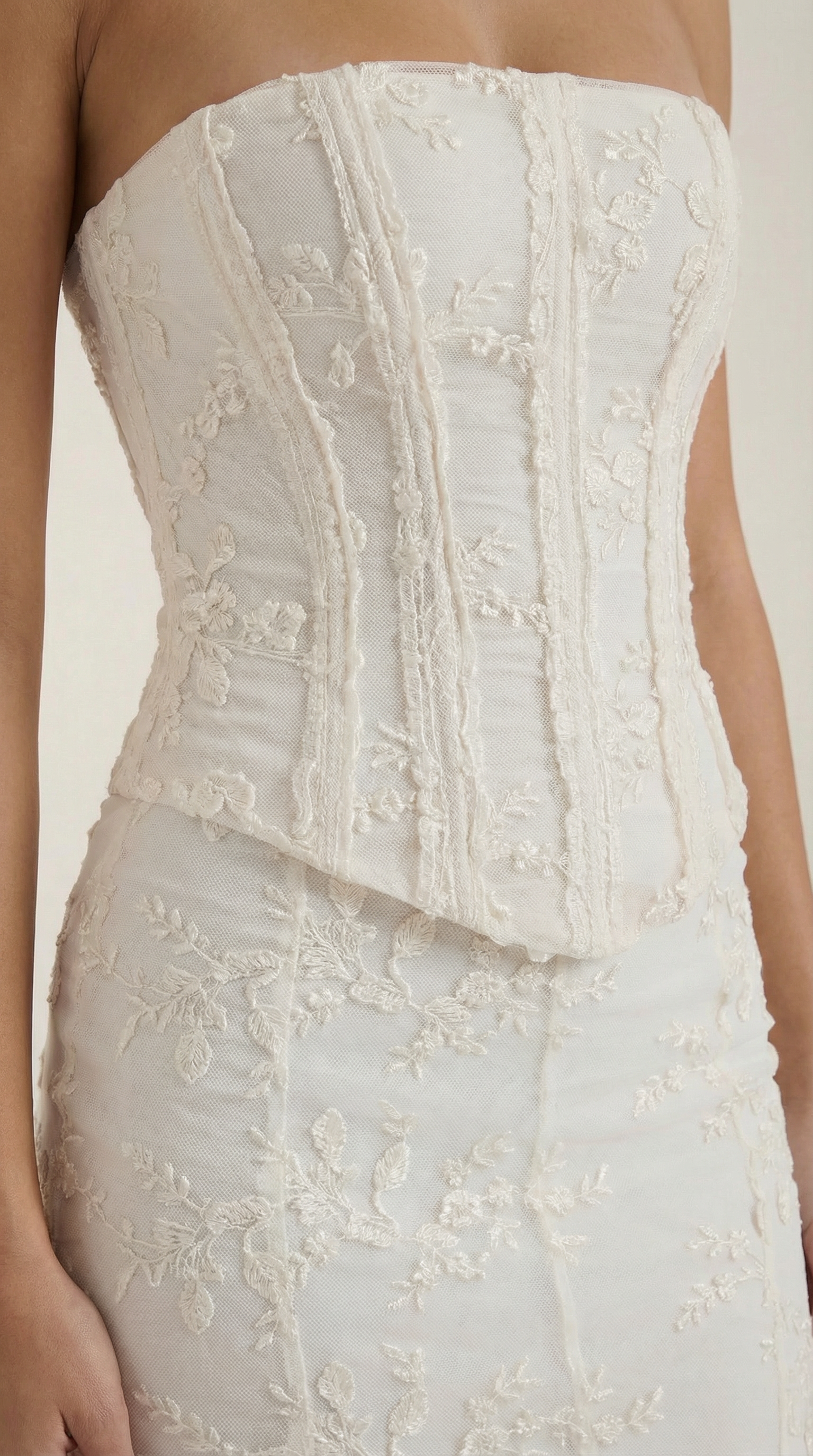 chinese dress ladies Anastasia Corset Lace Maxi Dress main image 1