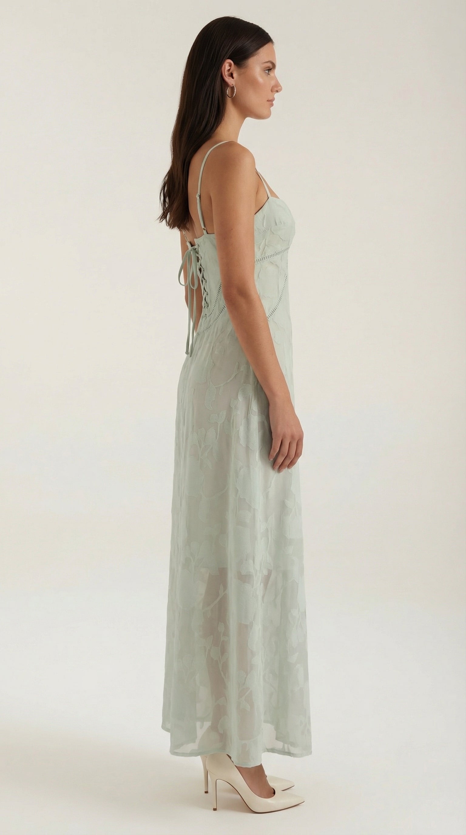 Arabelle Lace Maxi Dress - Orchid - M - Rosa Mae Arabelle Lace Maxi Dress - Orchid - M - Rosa Mae