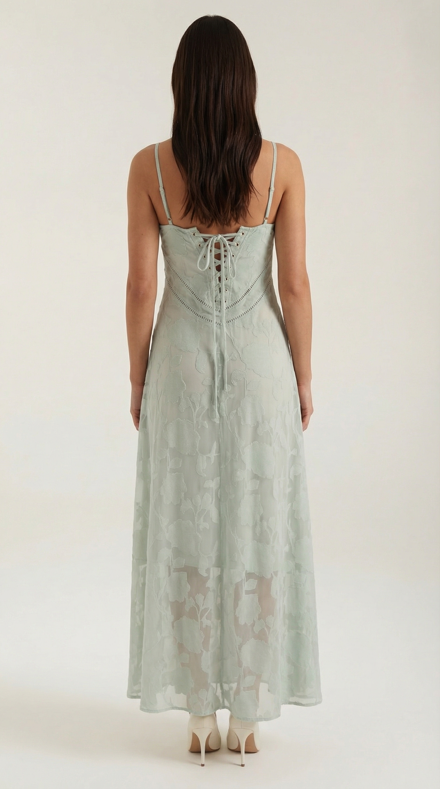 Arabelle Lace Maxi Dress - Orchid - M