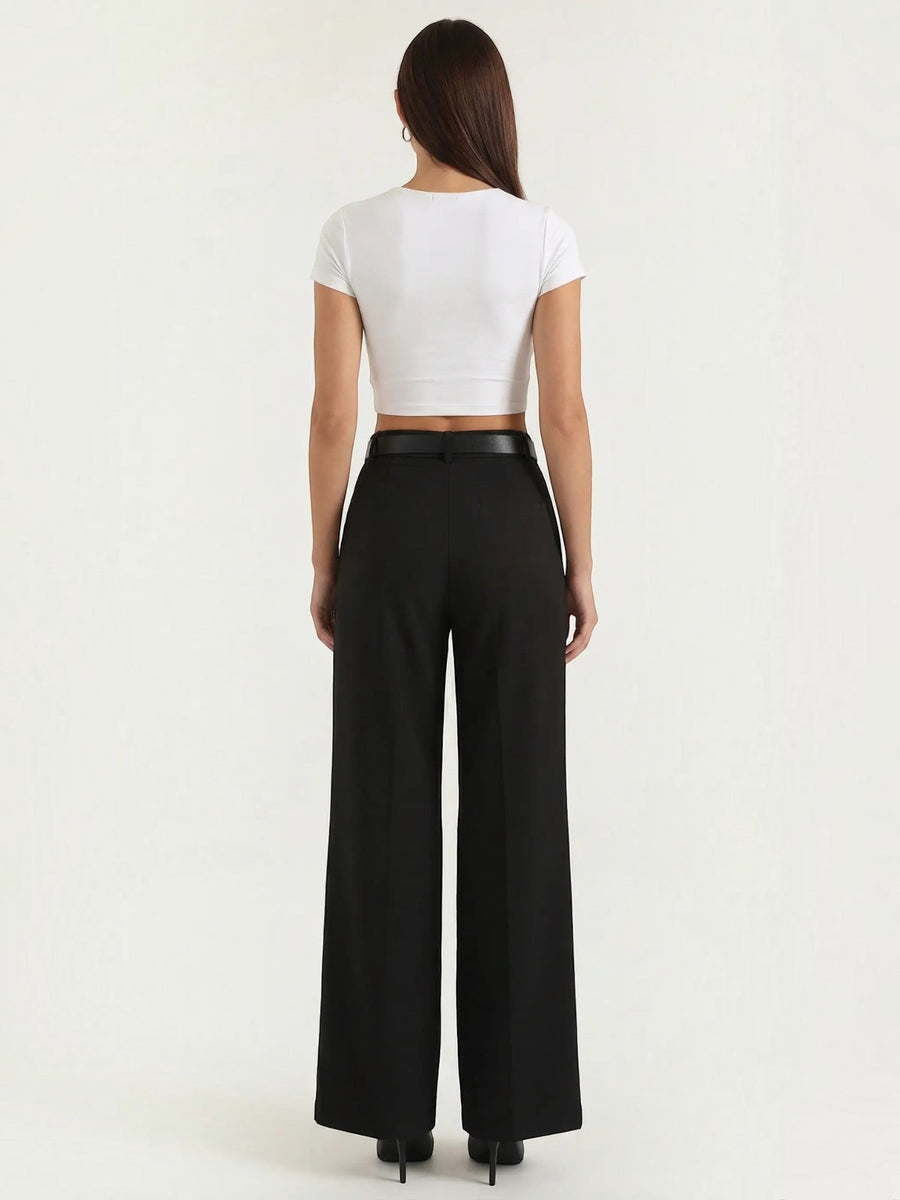 Bertha High Waisted Wide Leg Pants