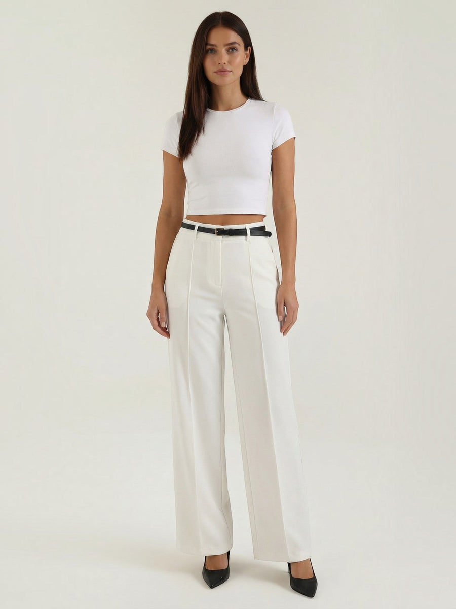 Bertha High Waisted Wide Leg Pants