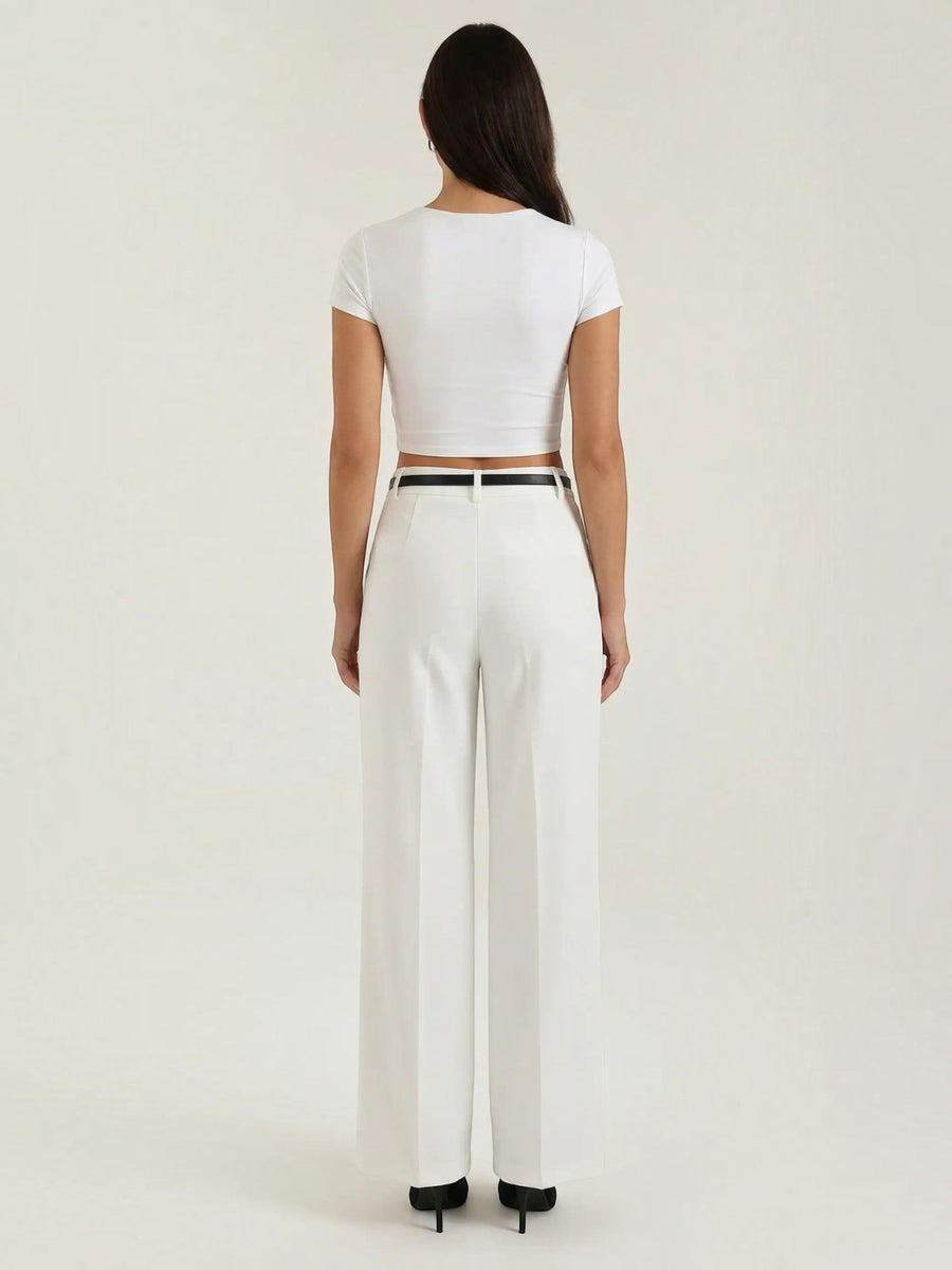 Bertha High Waisted Wide Leg Pants