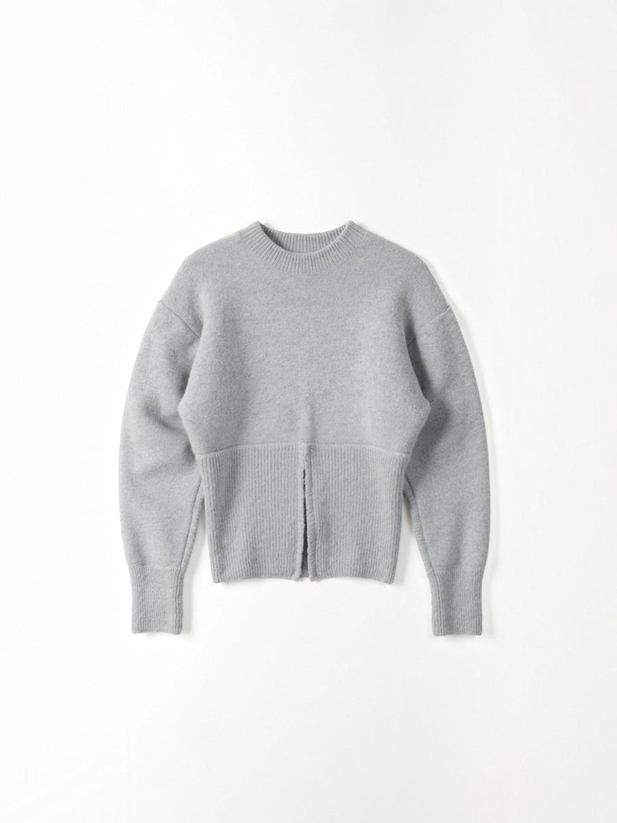Beverly Fluffy Knit Half Zip Sweater