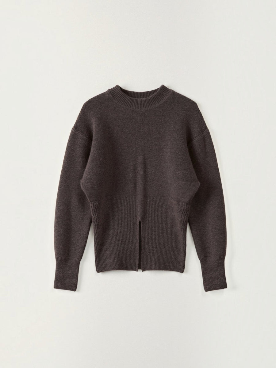 Beverly Fluffy Knit Half Zip Sweater