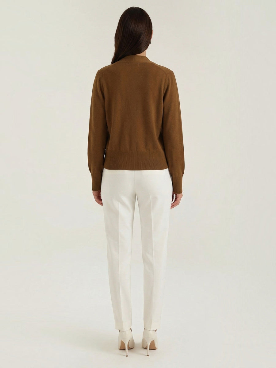 Bonnie Deep V Neck Button Cardigan