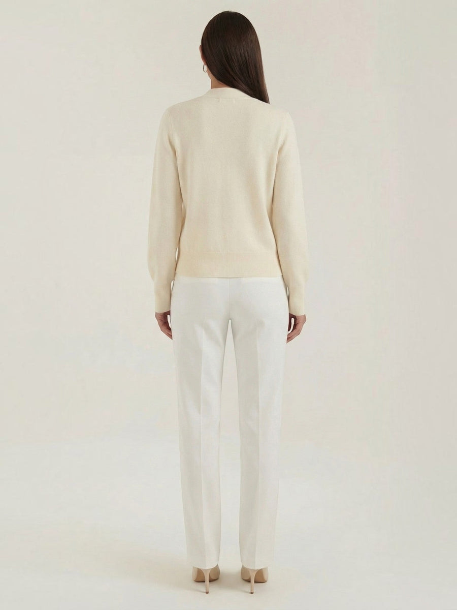 Bonnie Deep V Neck Button Cardigan