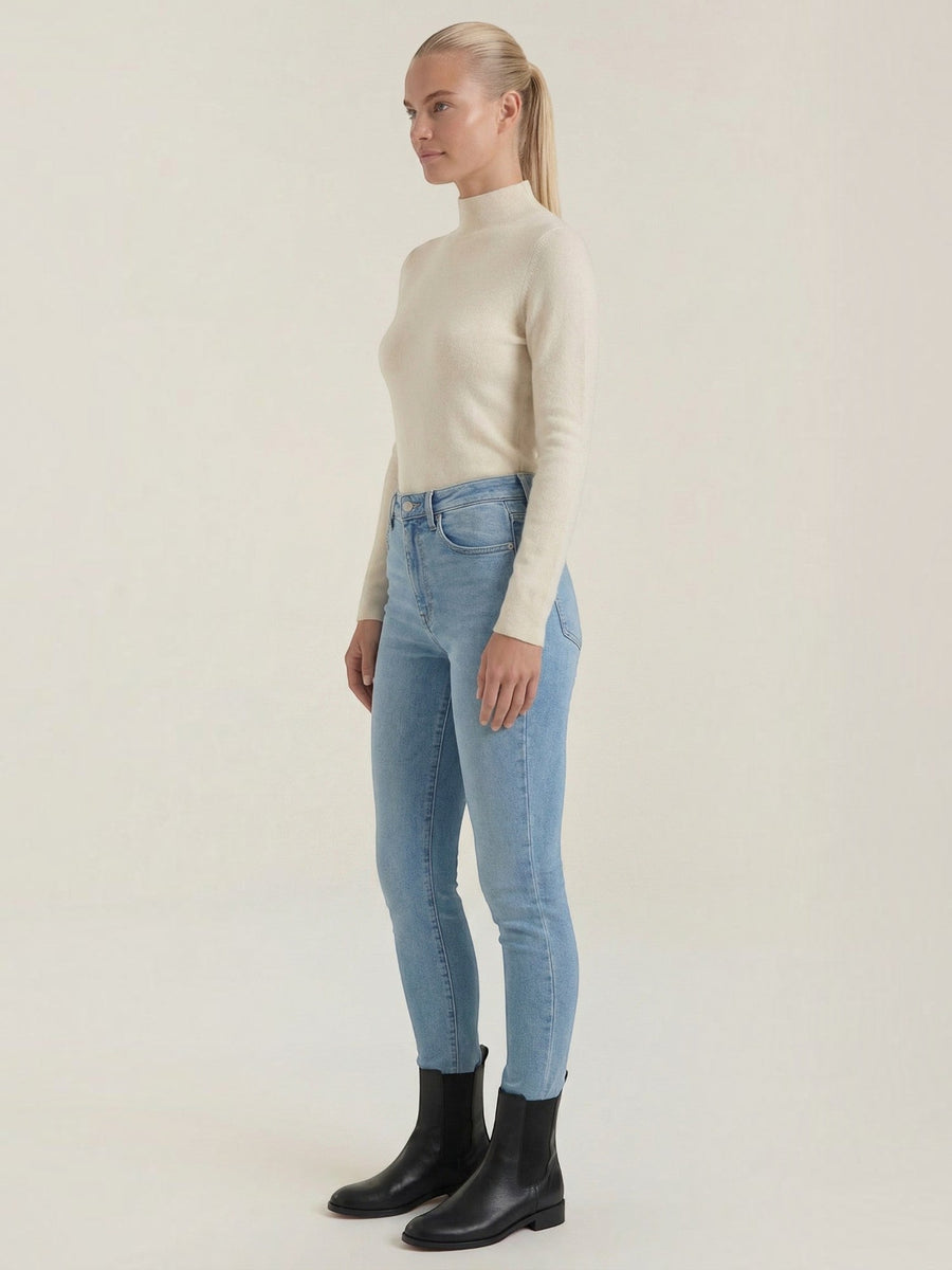 Constance Ribbed Turtleneck Sweater
