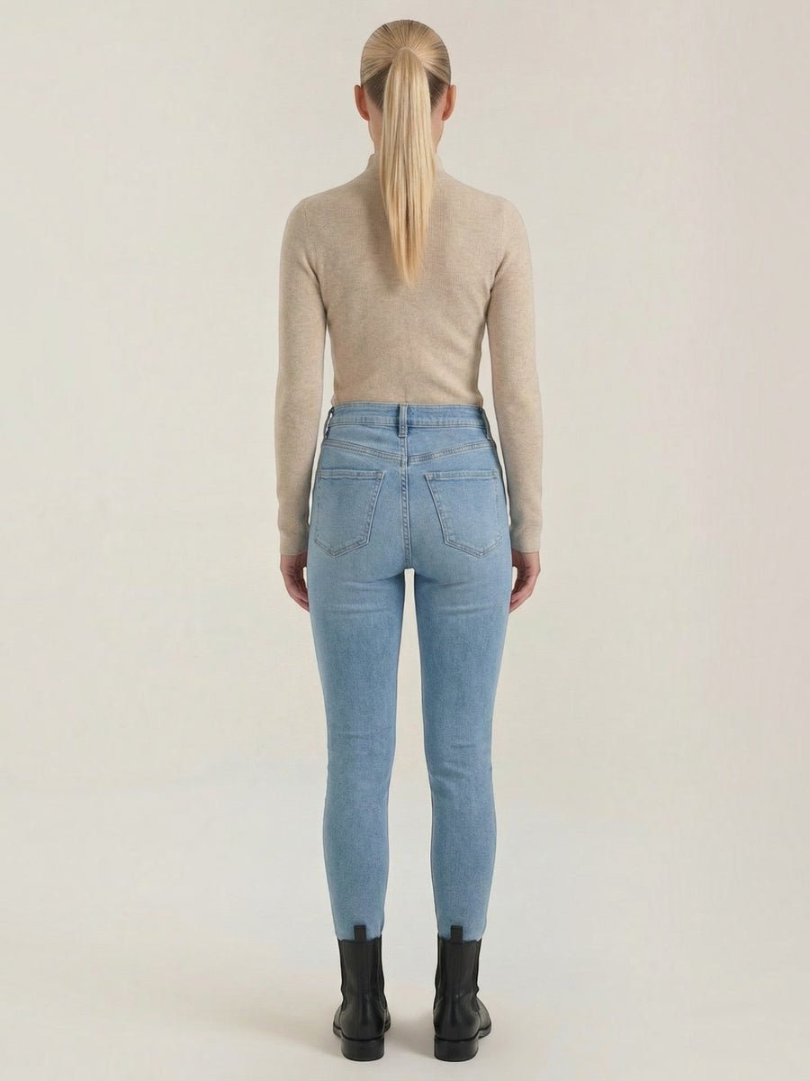 Constance Ribbed Turtleneck Sweater