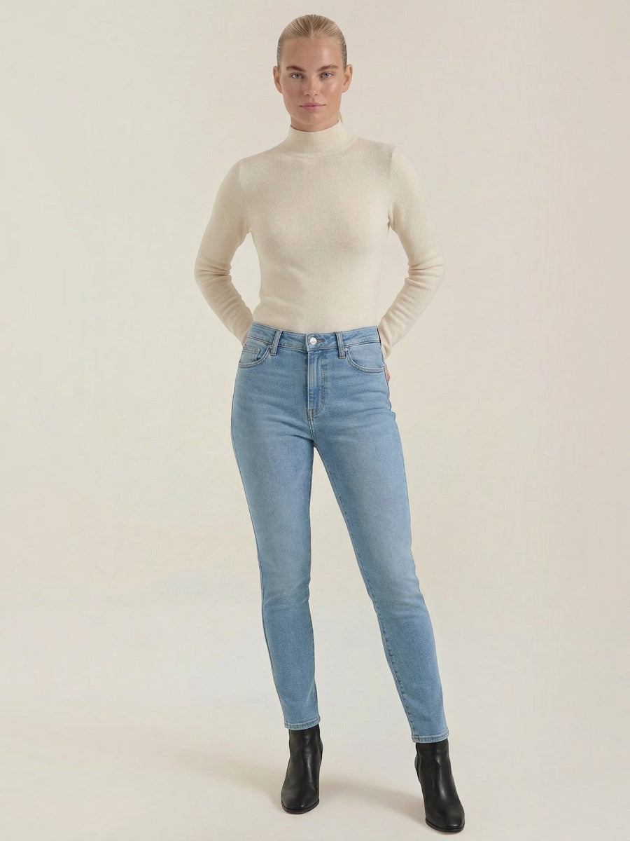 Constance Ribbed Turtleneck Sweater