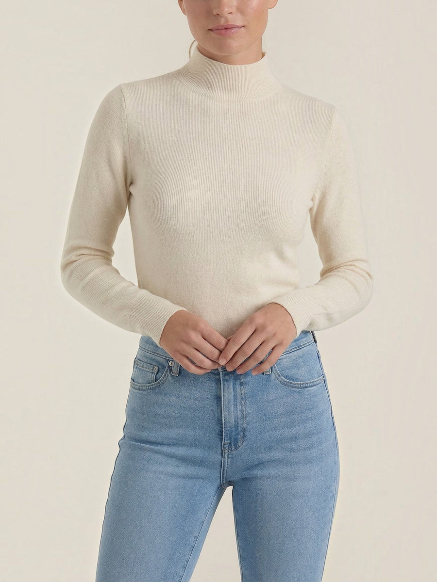 Constance Ribbed Turtleneck Sweater