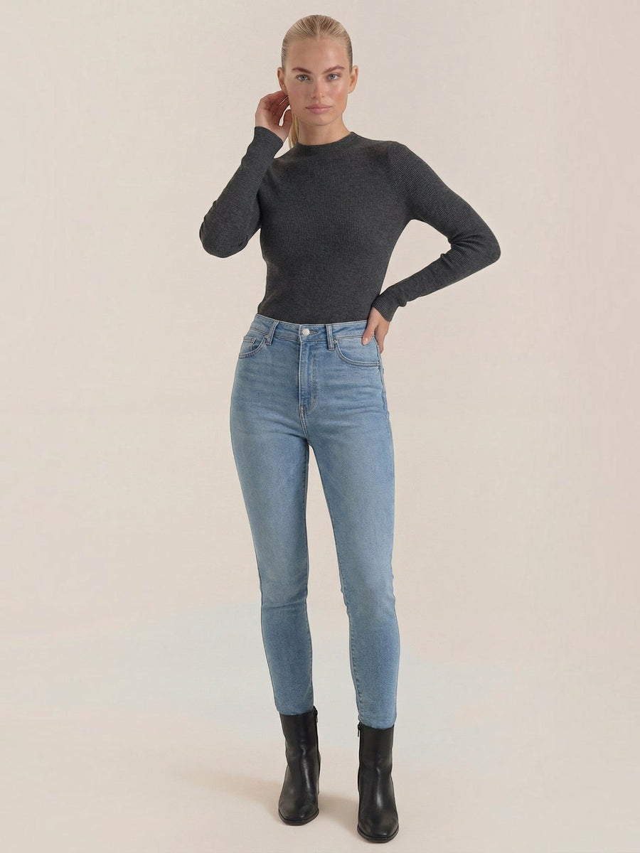 Constance Ribbed Turtleneck Sweater