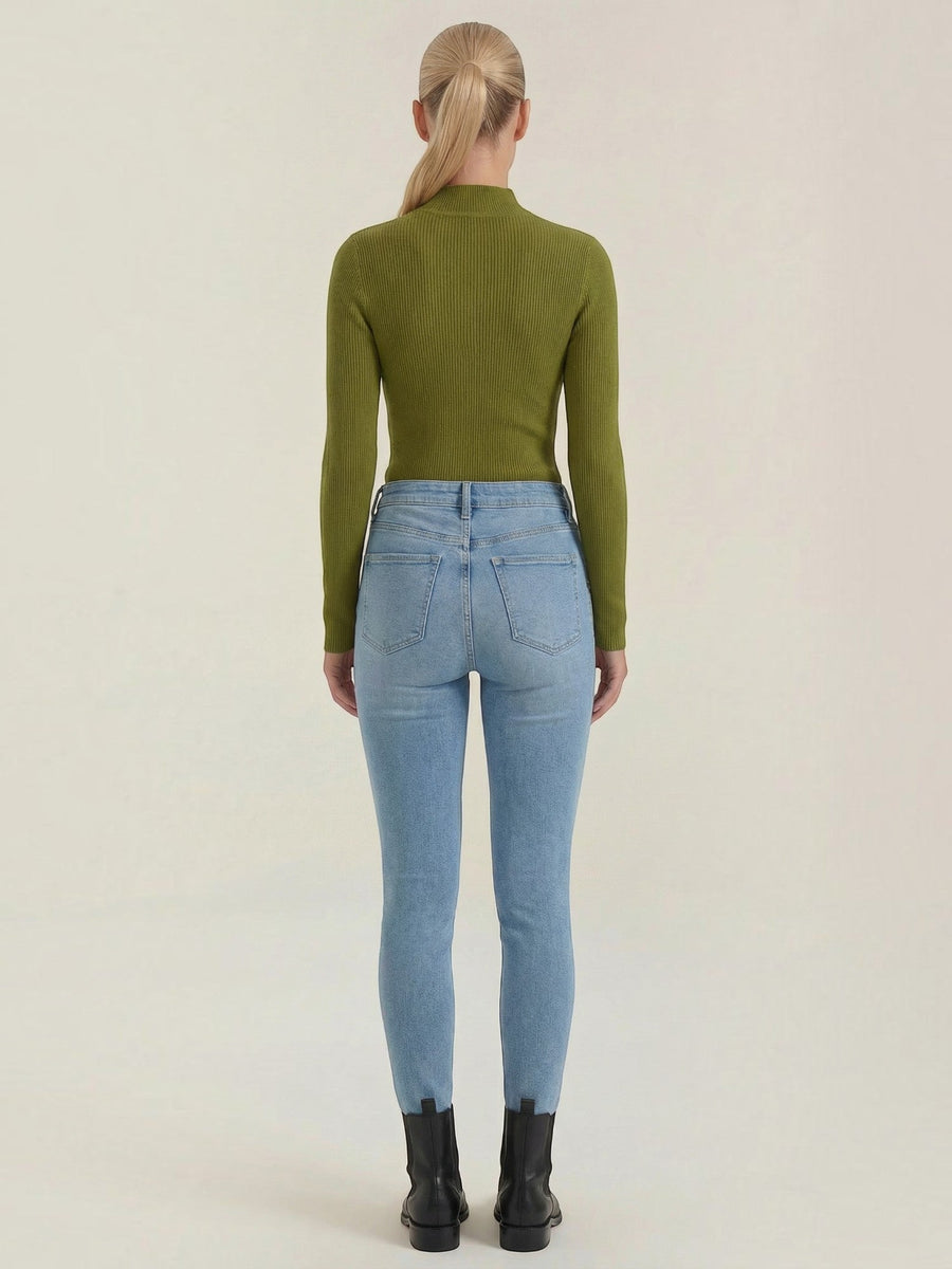 Constance Ribbed Turtleneck Sweater