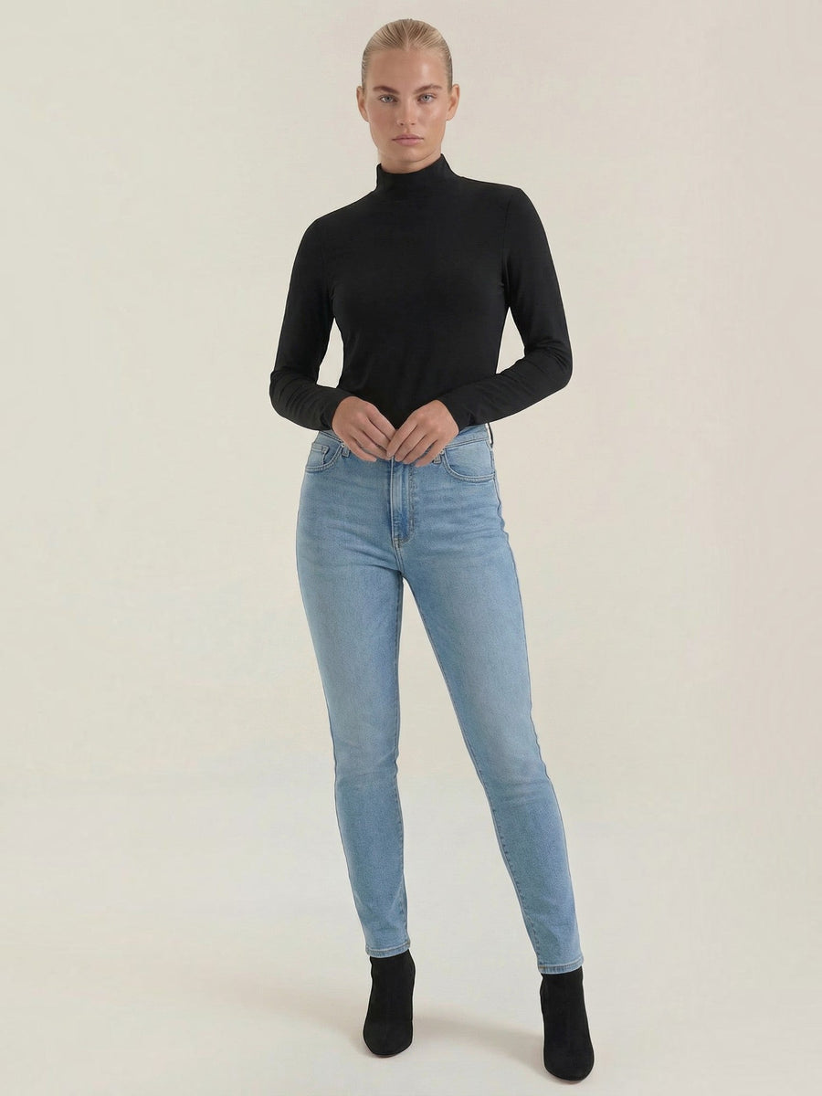 Constance Ribbed Turtleneck Sweater