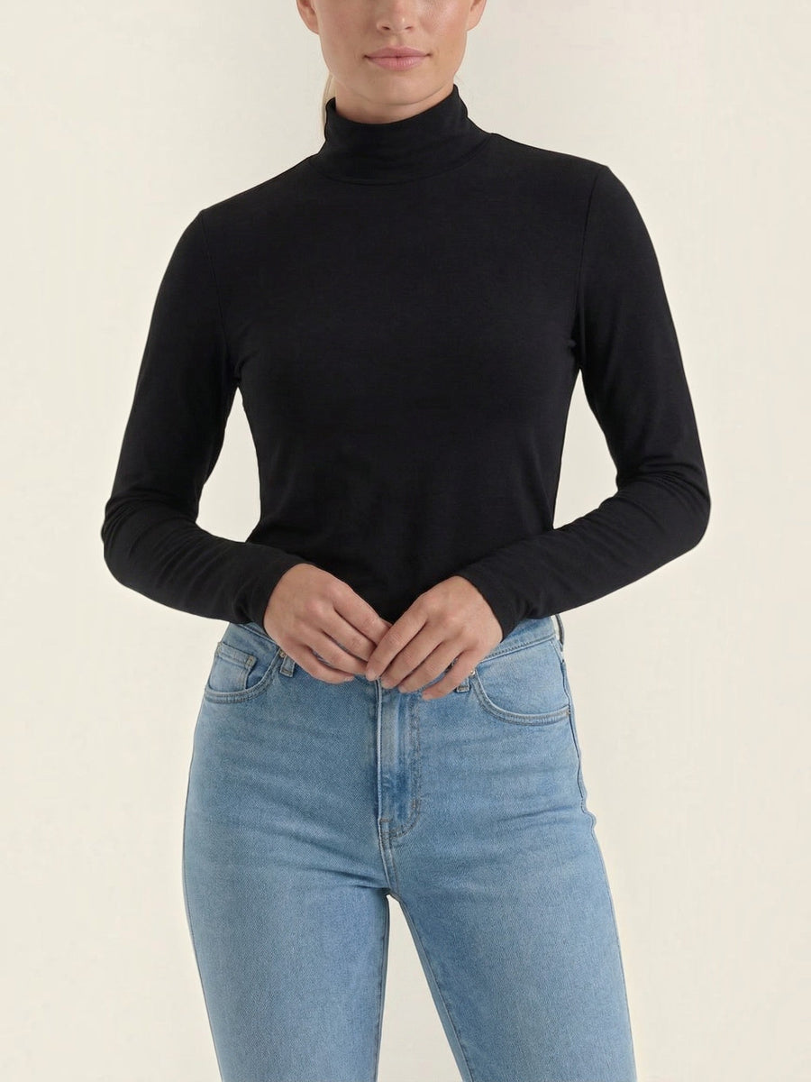 Constance Ribbed Turtleneck Sweater