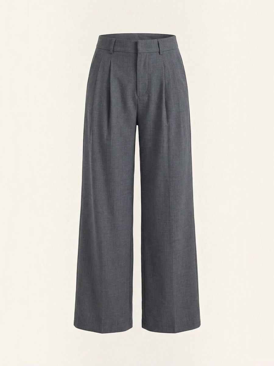 Courtney Linen Blend Wide Leg Pants