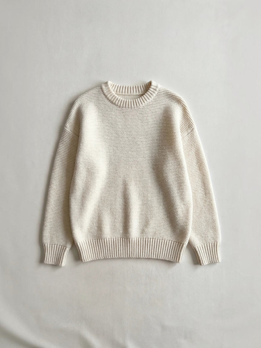 Julia Ribbed Oversized Knit Sweater