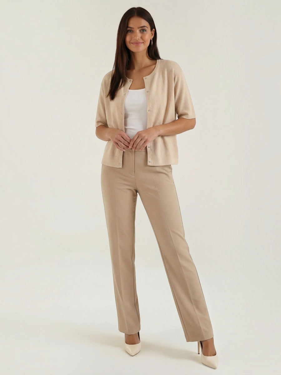 Kathryn Short Sleeve Button Cardigan